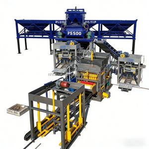 Macchina per Blocchi di Cemento Cavi QT6-15 con Pressa Idraulica, Attrezzatura Economica per Produzione di Mattoni, Controllo Centralizzato - Product Image 4
