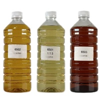 Agent tensio-actif noix de coco diéthanolamine 6501 Cdea 85% CAS 68603 Cocamide DEA pour shampooing