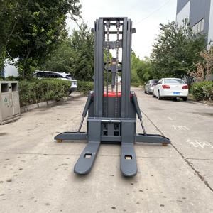 全地形パレットスタッカー工場直上半電気パレットスタッカーストラドル型電気パレットスタッカー - Product Image 1