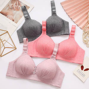 บราไร้สายเซ็กซี่พร้อมสายคล้องไหล่ขนาดใหญ่และหน้าอกใหญ่รองรับการขยายโลโก้ภายนอกบนถ้วย - Product Image 2