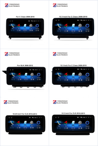 Yzg Qualcomm Android 10.0 8 core 4 + 64GB 10.25 inch 1920x720 hệ thống đa phương tiện đài phát thanh Android màn hình cho Benz Mecedes w221 W211 - Product Image 5
