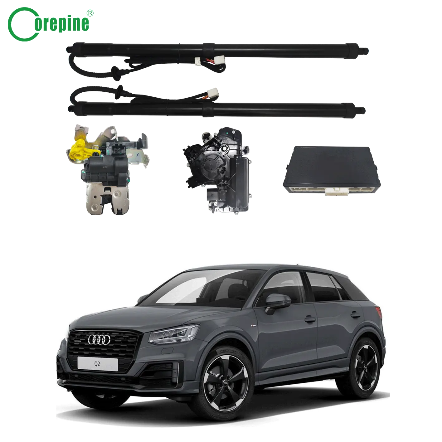 Kit sistema di sollevamento automatico per auto intelligente a energia elettrica per 2018 2022 Audi Q2L