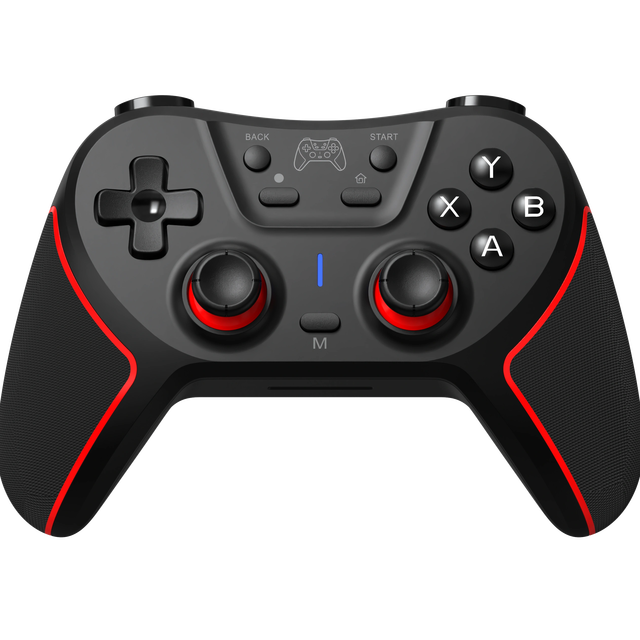 Multi-functional Wireless BT  Controller  Double Vibration  Back  Programmable Settings for P4/p3/switch/Android/PC