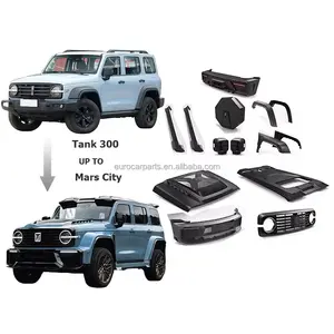 WEY Tank 300 Upgrade to Mars City Style Body Kit para parachoques de coche Auto Tuning Parts Car Accessories Hood Side Step Over Fenders - Product Image 1
