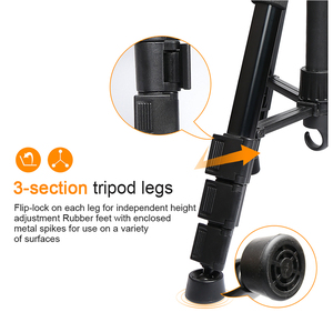 <span class=keywords><strong>Huepar</strong></span> Rotary TPD14 1.5kg avec niveau à bulle, montage à vis 1/4 "5/8", trépied de niveau <span class=keywords><strong>laser</strong></span> télescopique de 1.4m de hauteur - Product Image 4