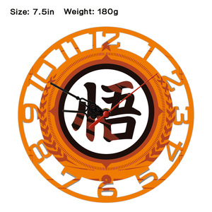 Dragón para Anime, Decoración <span class=keywords><strong>de</strong></span> Pared Redonda <span class=keywords><strong>de</strong></span> Madera Ecológica con Grabado <span class=keywords><strong>de</strong></span> <span class=keywords><strong>Shenlong</strong></span> para Habitación Infantil, Uso Doméstico - Product Image 3