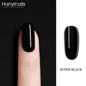 Super bianco e Super nero all'ingrosso 15ml bottiglie Private Label colore Gel UV smalto per unghie