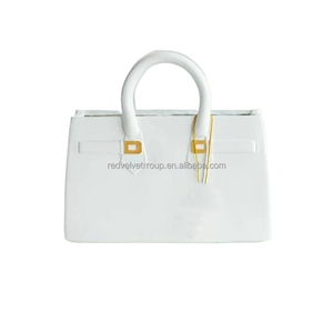<span class=keywords><strong>Vaso</strong></span> di Design a Forma di Borsa di Lusso, Stile Moderno Creativo per Arredamento Casa, in <span class=keywords><strong>Resina</strong></span> Bianca a Forma di Rosa - Product Image 5