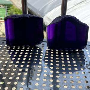 DS Gems Big Szie 36-37MM Amatista en bruto sintética sin cortar para gemas DIY - Product Image 4