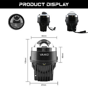 Projecteur laser antibrouillard bi-led haute puissance, faisceau haut et bas tricolore pour Lada Priora 2007-2015 Chevrolet Niva - Product Image 6