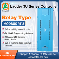 Diagrama de escalera Oshangming PLC 32 Entrada 32 Salida de relé Controlador lógico programable Modbus analógico Rtu con RS232 RS485 Lan