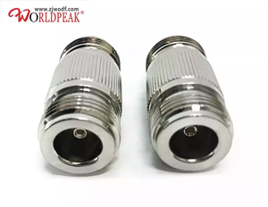 Adaptador de conector de barril hembra a hembra N de 50 ohmios para amplificador de celda Antena WiFi Analizador de radio CB Adaptador RF - Product Image 5