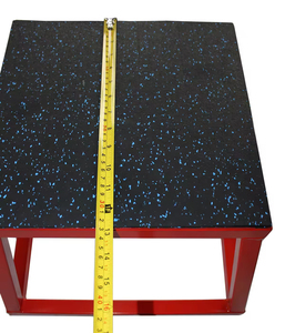 Juego de caja pliométrica de acero de calidad para Fitness, ejercicios de salto pliométrico para gimnasio en casa cubiertos con goma antideslizante - Product Image 5