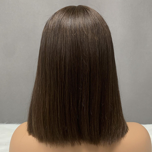 Pelucas de Cabello Humano para Mujer, Venta Caliente, Proveedores de Cabello de Guangzhou, Pelucas de Cabello Humano Corto Liso con Encaje 2X6 - Product Image 2