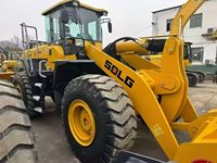 Chargeuse sur pneus SDLG LG958L de 5 tonnes, chargeuse frontale, engin de construction, équipement de terrassement lourd pour les projets miniers et routiers