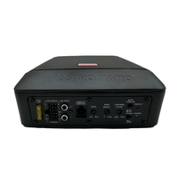 Subwoofer actif pour voiture à bobine simple, cadre en aluminium de 8 pouces, 12 V CC, cône en papier non pressé, pour utilisation sous le siège ou dans une boîte à haut-parleur
