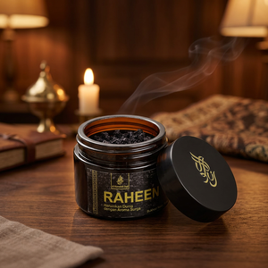 Bukhoor Raheen 25g – Mélange de parfums élégamment conçu, harmonie florale boisée douce, longue durée toutes saisons pour espaces personnels - Product Image 1
