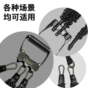 Bande de résistance élastique multi-spécifications pour équipement de fitness à domicile, accessoires de tension pour le remodelage corporel - Product Image 4