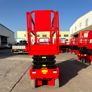 נייד עצמי מונע הידראולי scissor מעלית פלטפורמת פיגום חשמלי מעלית אוטומטית הרמת מחיר עבודה פלטפורמה - Product Image 4