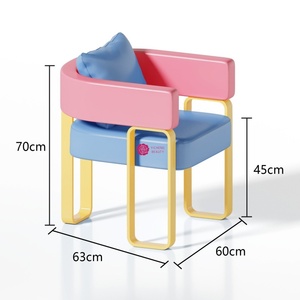 Poltrona Singola Moderna Yicheng Beauty, Comoda Sedia con Braccioli per Soggiorno, Camera da Letto, Balcone, Arredamento Casa - Product Image 2
