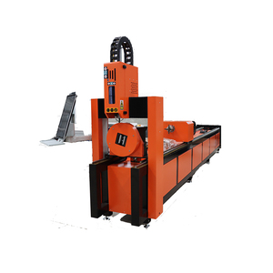 Fiber Simple Laser Metal Tube Cutting Machine Stainless <b>Copper</b> <b>Sheet</b> High Efficiency 1500W Speed Tube Laser Cutting Machine - Product Image 2