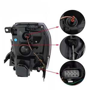 Luces <span class=keywords><strong>de</strong></span> Circulación Diurna y Faros Delanteros <span class=keywords><strong>para</strong></span> Cadillac Escalade 2007-2014 - Product Image 3