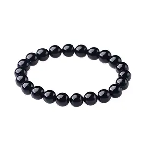 2024 Amethyst obsidian multi-circle hand string Buddhist beads bracelet women's Year of life accessories