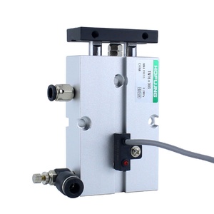 TN/TDA Series <b>Small</b> Pneumatic Dual Shaft Double Rod Piston Air Cylinder with Anti-Crash <b>Cushion</b>-Hofujng - Product Image 1