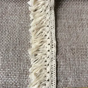 factory wholesale fashion cotton crochet lace tassel fringe lace trim MXHB195