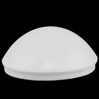 Plafonnier LED 3 CCT pour la maison, dimmable Triac, AC120V, 11/12 pouces, rond, moderne, IP44, en fer, ETL CETL