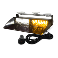 Luz Estroboscópica LED Azul y Roja de 9 Pulgadas y 16 W para Vehículos de Emergencia, Luces de Emergencia para Parabrisas