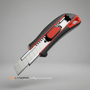 Cuchillo Multiusos Resistente 521015 de 18 mm con Hoja SK2 y Empuñadura Antideslizante de TPR para Uso Industrial y Bricolaje - Product Image 3