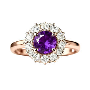 YWJW Anillo de Lujo para Mujer con Moissanita de 3 <span class=keywords><strong>Quilates</strong></span>, Color D, con Engaste de Bisel de Plata de Ley S925, Estilo Europeo y Estadounidense, Modelo Antiguo - Product Image 6