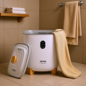 Seau chauffant électrique Vevor 25L avec écran LED et commande numérique pour salle de bain et spa - Product Image 2
