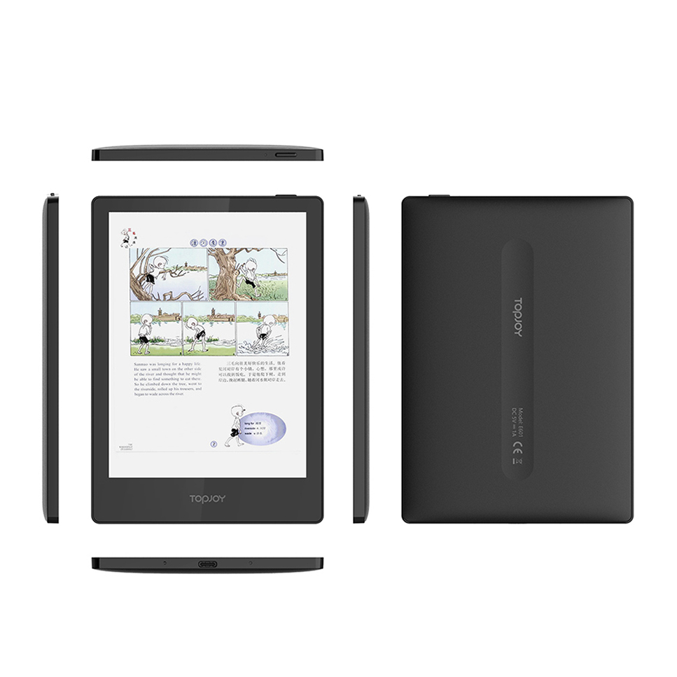 Topjoy 7.8 Inch Epaper Tablet - Color Display Ebook Reader with