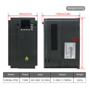 มอเตอร์อินเวอร์เตอร์แม่เหล็กถาวร HLTNC 2.2KW แบบเฟสเดียว สามเฟส 9.6A 220V 5.1A 380V BT30 พร้อมความแม่นยำ 0.01-0.03 มม. - Product Image 2