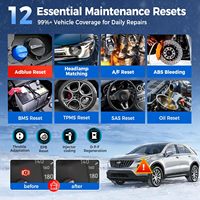 Escáner de Diagnóstico OBD2 Profesional Launch Creader CRP129X V3.0 con Todas las Funciones OBD y 12 Funciones Especiales para Todos los Autos
