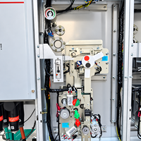 ZHUOLI 12kV Unité de distribution annulaire (RMU) à isolation gazeuse écologique, Armoire de distribution d'énergie à isolation gazeuse moyenne tension
