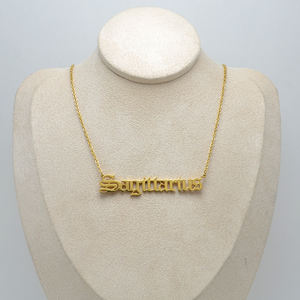 2025 nuevo collar de acero inoxidable Constell de moda de Venta caliente para regalo de cumpleaños listo para enviar - Product Image 5