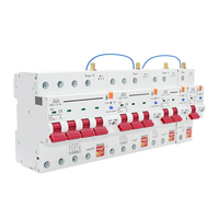 Nouveautés 2023 Interrupteur intelligent Tuya Smart Breaker Interrupteur intelligent Tuya APP 4p WIFI avec comptage Blanc Haute tension Tuya Mcb 40