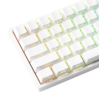 Teclado Mecánico para Juegos FUN68 HE, Ultra-rápido, 0.005mm RT, Frecuencia de Sondeo de 8K, Diseño 65%, Retroiluminación ARGB, Diseñado para Competencia