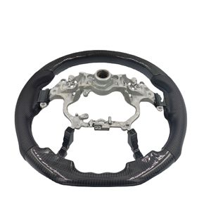 Carbon Fiber Steering <b>Wheel</b> 3 <b>Spokes</b> Racing Style For Toyota Land Cruiser Prado CD-2191 - Product Image 3