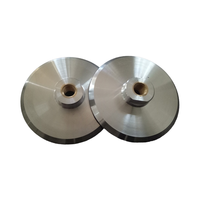 Support de polissage en aluminium Liqsteel de 4 pouces, disque abrasif de dureté moyenne, épaisseur 8 mm pour meuleuse d'angle