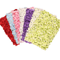 Panneau mural de fleurs artificielles en soie pour mariage panneau mural de fleurs en soie artificielle pour toile de fond