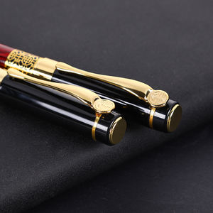 SHULI Stylo-Bolígrafo de Metal con Logo personalizado, bolígrafo de regalo de negocios para invitados <span class=keywords><strong>VIP</strong></span>, 1,0mm, novedad de 2021 - Product Image 4