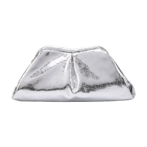 Women Vintage Snake Faux Leather Cloud Evening Bag Soft Clip Clutch <b>Purse</b> Shoulder Bag for Cocktail Wedding Party - Product Image 3