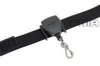 Lanière de fixation tactique FMA pour casque, système de fixation amélioré, fonction de protection, couleur BK DE TB720-TB721