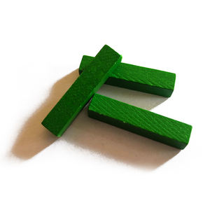 Blocco di legno cubo di legno personalizzato per il gioco da tavolo - Product Image 1