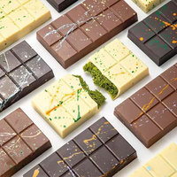 Barra de Chocolate con Pistacho y Knafeh de Chocolate de Dubái