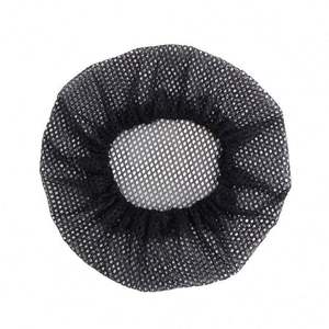 Filet à cheveux invisible pour <span class=keywords><strong>femme</strong></span> avec logo personnalisé en gros, couvre-chignon avec style européen et américain, en polyester - Product Image 1